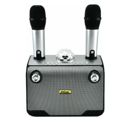 Dispozitiv Karaoke Disco Q YX899 putere 15W cu 2 microfoane wireles