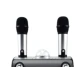 Dispozitiv Karaoke Disco Q YX899 putere 15W cu 2 microfoane wireles