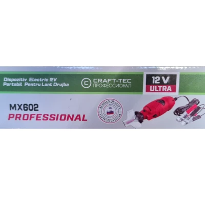 Dispozitiv portabil electric 12 V pentru ascutit lant drujba CRAFT TEC MX602