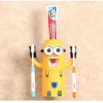 Dozator Minion pasta de dinti si suport periute