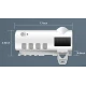 Dozator pentru pasta de dinti cu sterilizator UV pentru periute