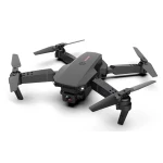 Drona E88 PRO 4K brate pliabile 2 camere wifi buton de Return To Home camera 4k HD cu transmisie live pe telefon