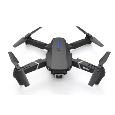 Drona E88 PRO 4K brate pliabile 2 camere wifi buton de Return To Home camera 4k HD cu transmisie live pe telefon