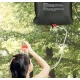 Dus solar pentru camping PVC Capacitate 20L Negru