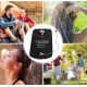 Dus solar pentru camping PVC Capacitate 20L Negru