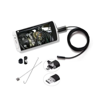 Endoscop PC cablu 5 metri Camera waterproof Universala Slim pentru Inspectie Auto 