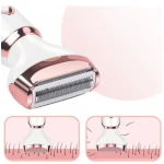Epilator 4 in 1 cu 4 accesorii cap de epilare lavabil AO 78148