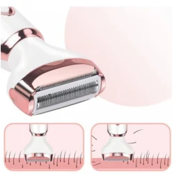 Epilator 4 in 1 cu 4 accesorii cap de epilare lavabil AO 78148