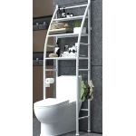 Etajera baie organizator peste toaleta sau masina de spalat / Etajera baie peste masina de spalat