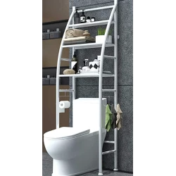 Etajera baie organizator peste toaleta sau masina de spalat / Etajera baie peste masina de spalat