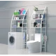 Etajera baie organizator peste toaleta sau masina de spalat / Etajera baie peste masina de spalat