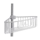 Etajera colt pentru baie Multi Corner Shelf GY-188 inaltime 100-320 cm