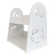 UB Etajera pentru biroul copilului 2 compartimente 29x29x19cm Alb