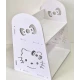 UB Etajera pentru biroul copilului 2 compartimente 29x29x19cm Alb