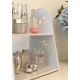 UB Etajera pentru biroul copilului 2 compartimente 29x29x19cm Alb