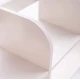 UB Etajera pentru Birou cu 6 compartimente si un sertar PVC 55x14x34cm Alb