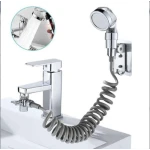 Extensie dus cu Para Furtun flexibil si suport de perete pentru robinet de chiuveta sau cada BS