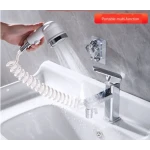 Extensie dus cu Para Furtun flexibil si suport de perete pentru robinet de chiuveta sau cada BS