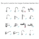 Extensie rotativa pentru robinet cu multiple moduri de curgere a apei