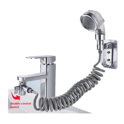 Extensor pentru robinet de baie cu furtun flexibil