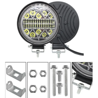 Far Led off road 24V 126W temperatura culoare 6000K