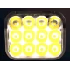 Far LED pentru bicicleta 12 leduri claxon 120 decibeli 5 moduri de iluminare afisaj baterie 4000 lumeni