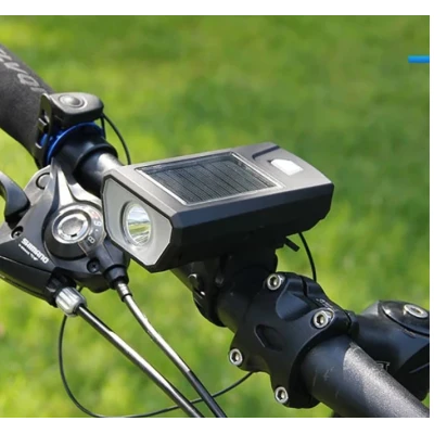 Far pentru bicicleta cu Panou Solar