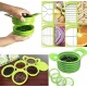 Feliator fructe/legume multifunctional verde