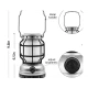 Felinar solar retro portabil Andowl Q LED1990