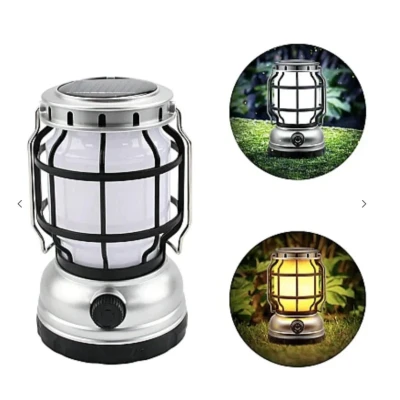 Felinar solar retro portabil Andowl Q LED1990