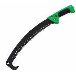 Fierastrau curbat negru cu carlig si maner verde Lider MX788