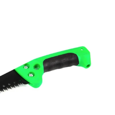 Fierastrau curbat negru cu carlig si maner verde Lider MX788