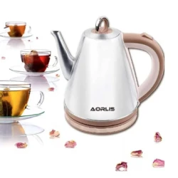 Fierbator Electric de Apa Cana Inox Retro 2000W 1.5L Aorlis AO78385