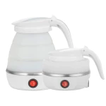 Fierbator electric pliabil din Silicon/Inox putere 600W capacitate 0.6L