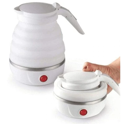Fierbator electric pliabil din Silicon/Inox putere 600W capacitate 0.6L