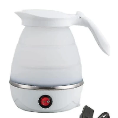 Fierbator electric pliabil din Silicon/Inox putere 600W capacitate 0.6L