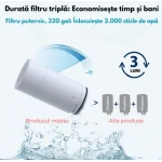 Filtru retinere impuritati apa Alb