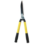 Foarfeca extensibila pentru gard viu din metal 58 / 73 cm galben MX331
