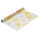 Folie autoadeziva geam cu flori galbene 45 x 300 cm