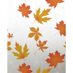 Folie autoadeziva pentru geam frunze aramii 45 x 300 cm