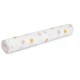 Folie de protectie pentru rafturi 45 x 300cm cu floricele albe