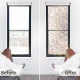 Folie decorativa vitrostatica pentru geam autoadeziva  45 x 300 cm model PIETRICELE
