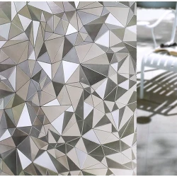 Folie geam cu efecte geometrice 45 cm x 300 cm
