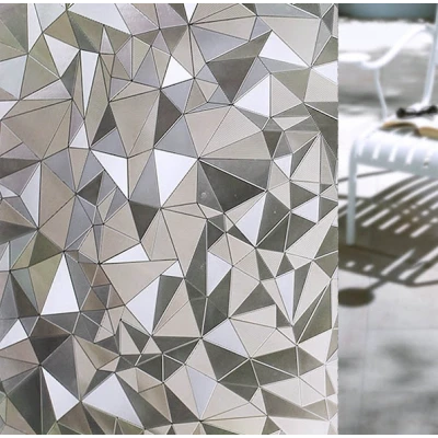 Folie geam cu efecte geometrice 45 cm x 300 cm