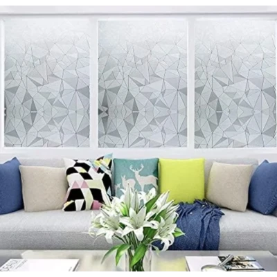 Folie geam cu efecte geometrice 45 cm x 300 cm