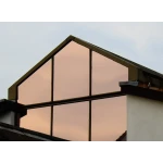 Folie reflexiva pentru geamuri Bronz 60X300