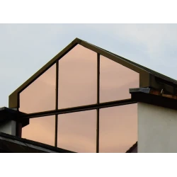 Folie reflexiva pentru geamuri Bronz 60X300