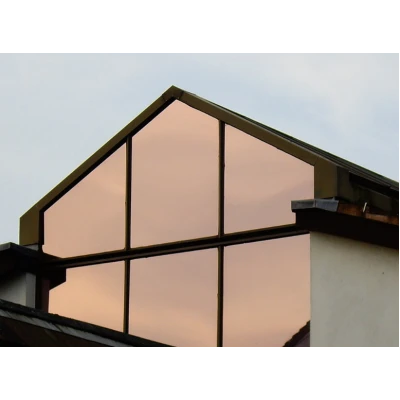 Folie reflexiva pentru geamuri Bronz 60X300