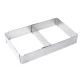 Forma dreptunghiulara pentru tort reglabila de 28 - 53 cm H-8CM