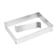 Forma dreptunghiulara pentru tort reglabila de 28 - 53 cm H-8CM